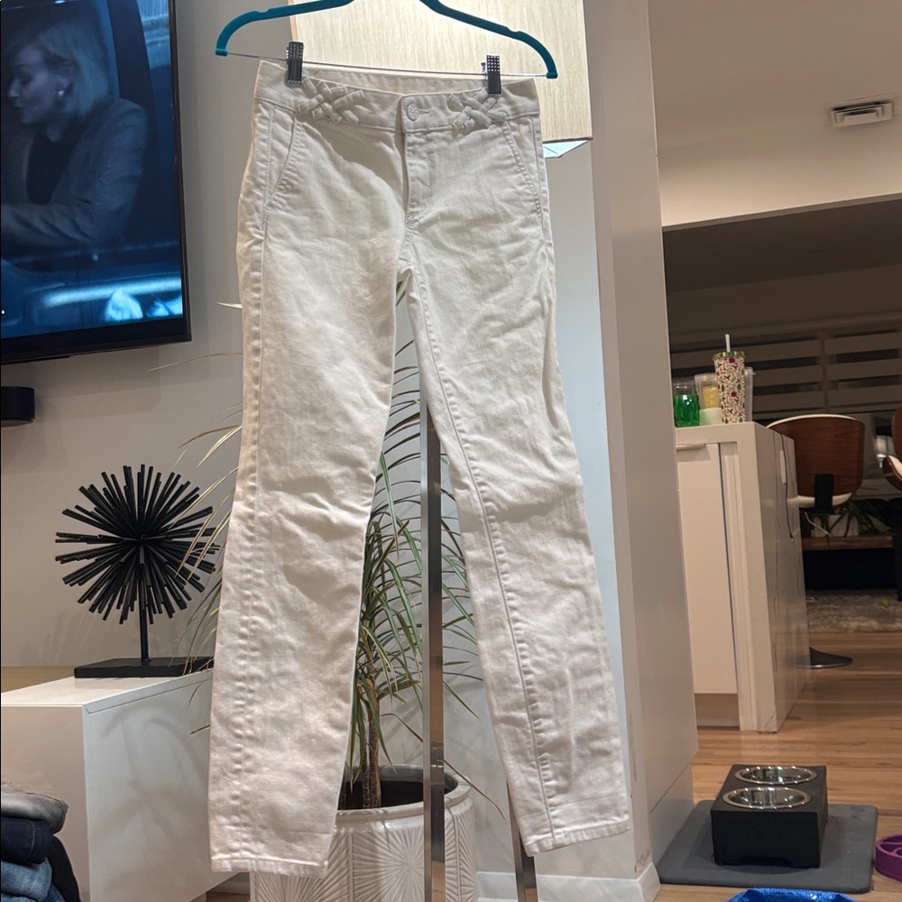 Tory Burch Cream Jeans